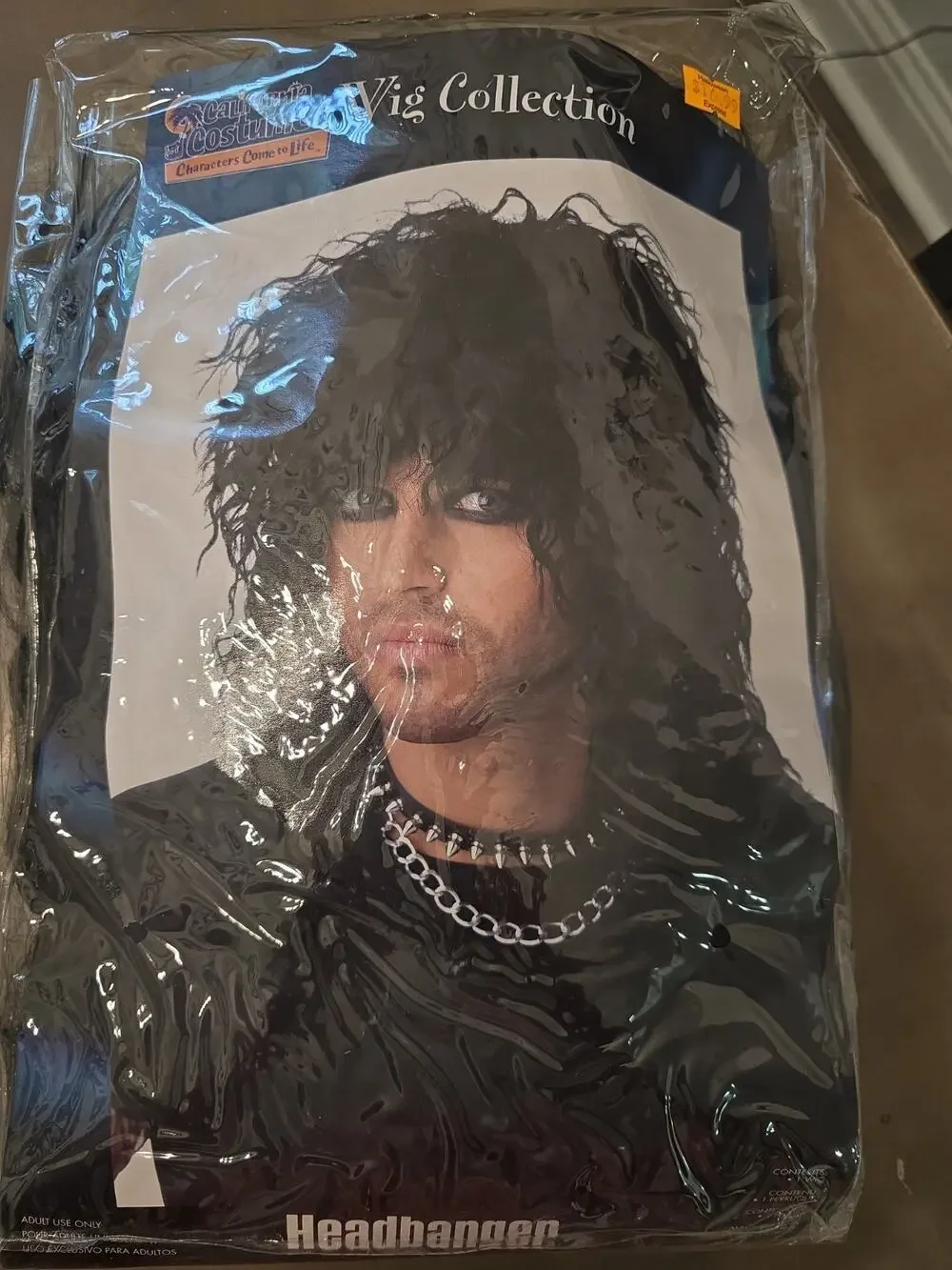Spirit Halloween California Costumes Headbanger Wig Adult Costume